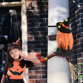 Crashing Witch Into Tree – Funny, Kid‑Friendly Outdoor Halloween Witch